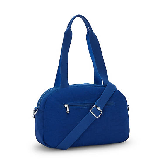 Cool Defea Shoulder Bag, Deep Sky Blue, large