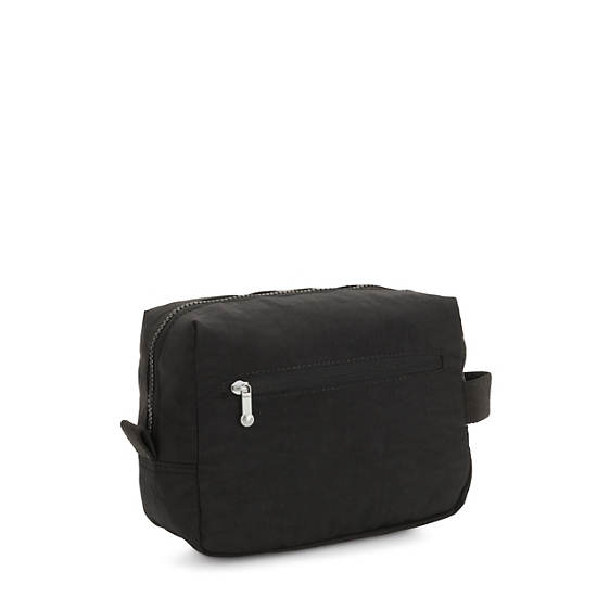 Parac Small Toiletry Bag, Black Noir, large