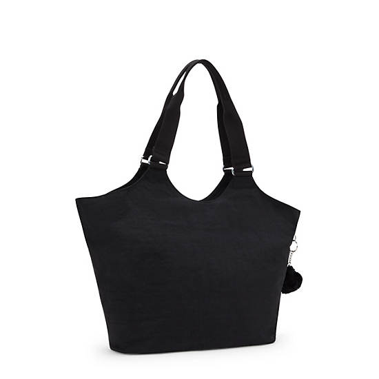 New Cicely Tote Bag, Rapid Black, large