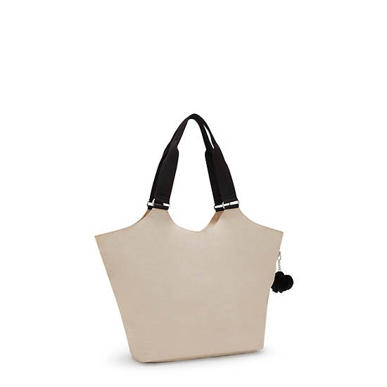 New Cicely Tote Bag, Back To Beige H, large