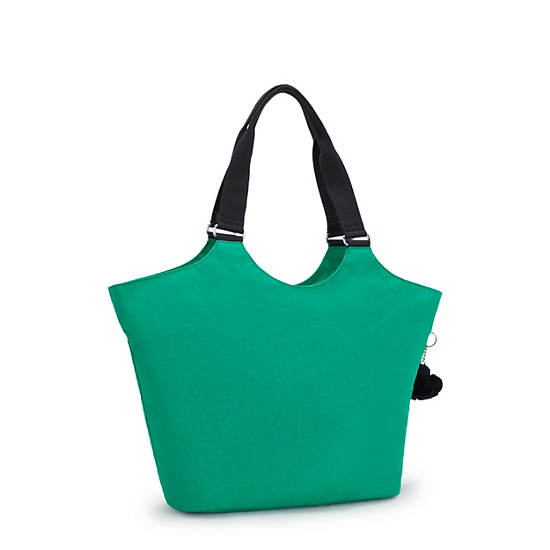 New Cicely Tote Bag, Rapid Green, large