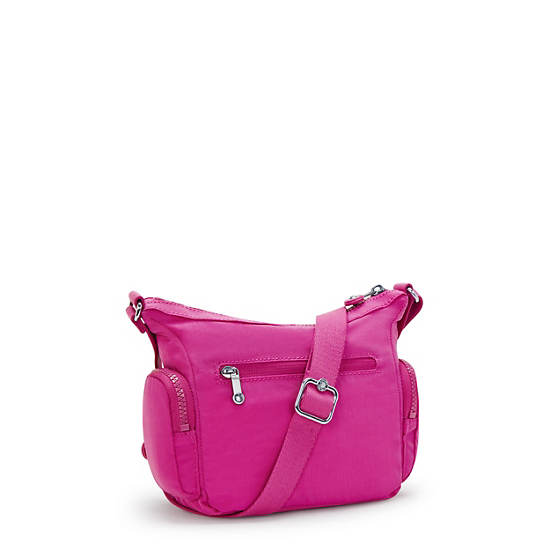 Gabbie Mini Crossbody Bag, Glowing Fuchsia, large