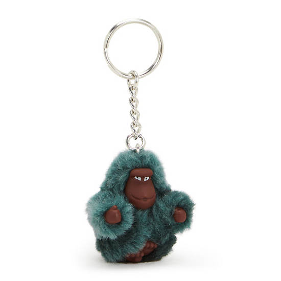 Sven Extra Small Monkey Keychain, Light Aloe Tonal, large