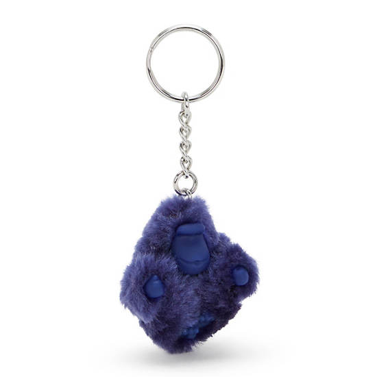 Sven Extra Small Monkey Keychain, Ocean Blue, large