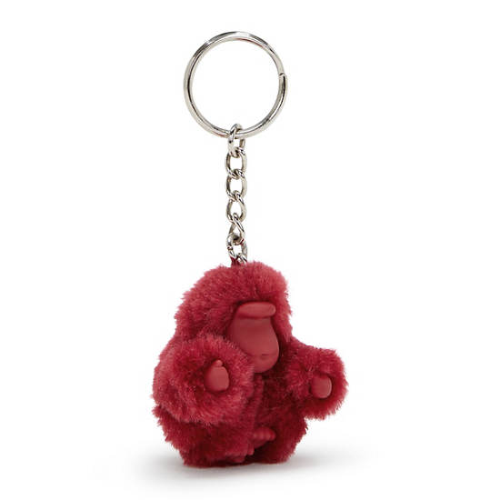 Sven Extra Small Monkey Keychain, Funky Red, large