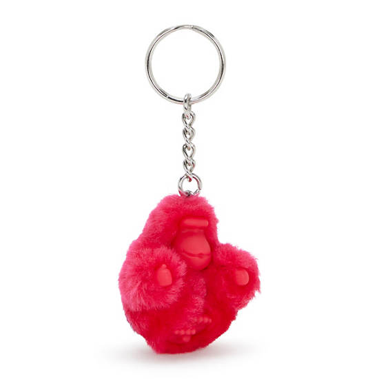 Sven Extra Small Monkey Keychain, Resort Pink, large