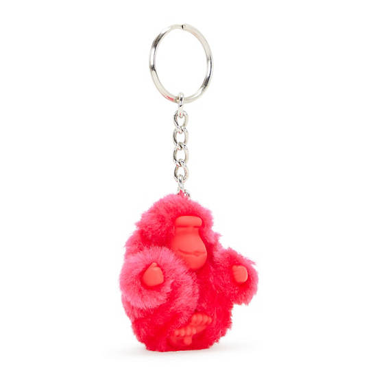 Sven Extra Small Monkey Keychain, Pink Monkey, large