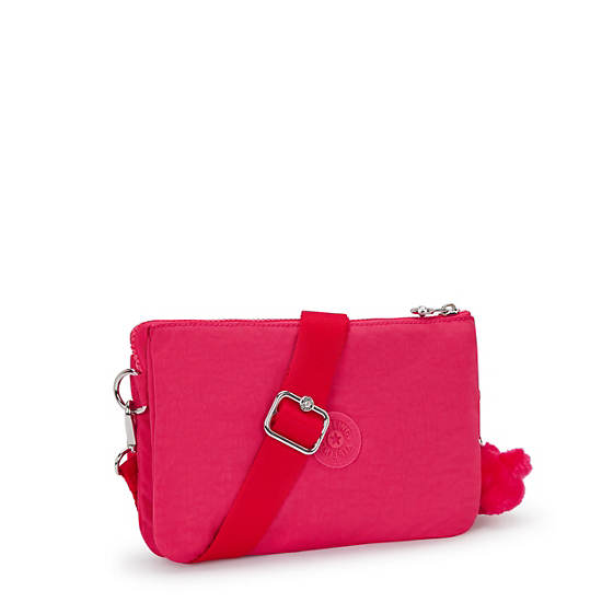 Riri Love Crossbody Bag, Prom Pink Metallic, large