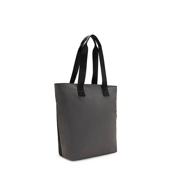 Hanifa 15" Laptop Tote Bag, True Black Fun, large