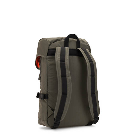 Yantis Laptop Backpack, Green Moss, large