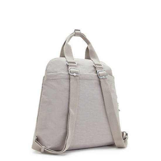 Goyo Medium Backpack Tote, Grey Gris, large
