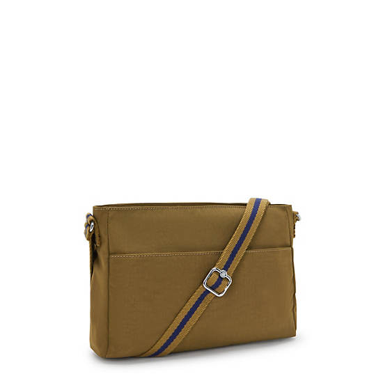 New Angie Crossbody Bag, Dry Laurel, large