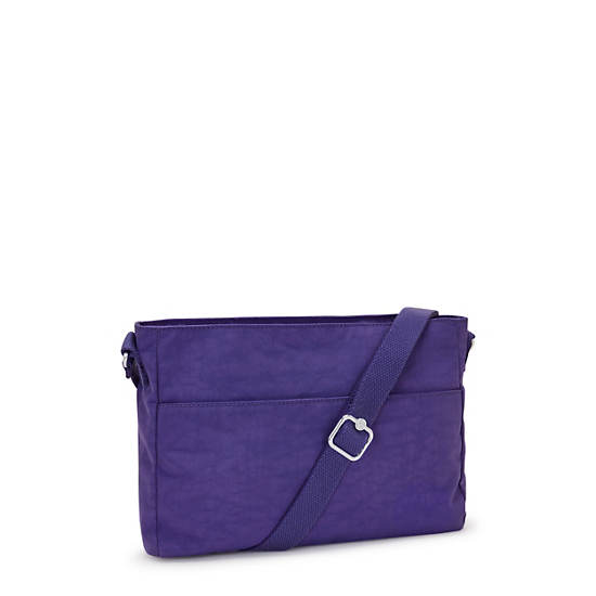 New Angie Crossbody Bag, Lavender Night, large