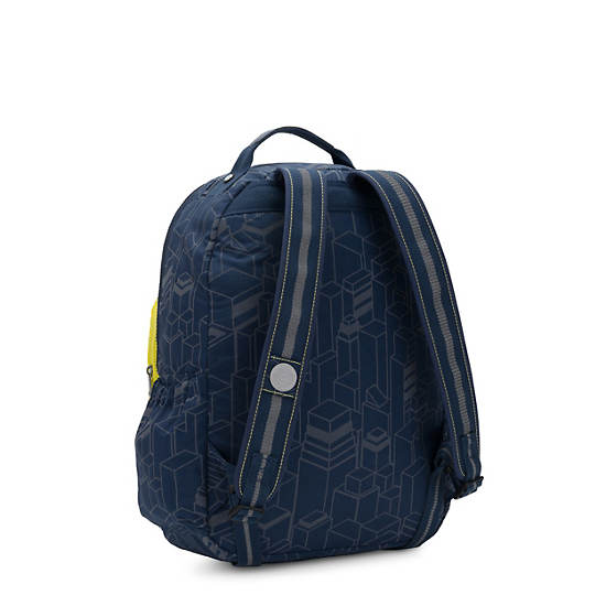 Seoul Switch 2-in-1 Reversible 15" Laptop Backpack, Be Curious, large