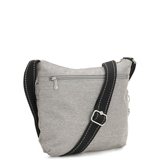 Arto Crossbody Bag, Foggy Grey, large