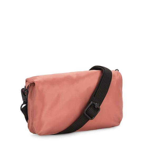 Ibri Mini Convertible Bag, Satin Rust, large