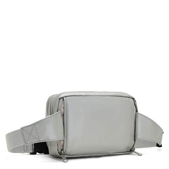Abanu Multi Metallic Convertible Crossbody Bag, Bright Metallic, large