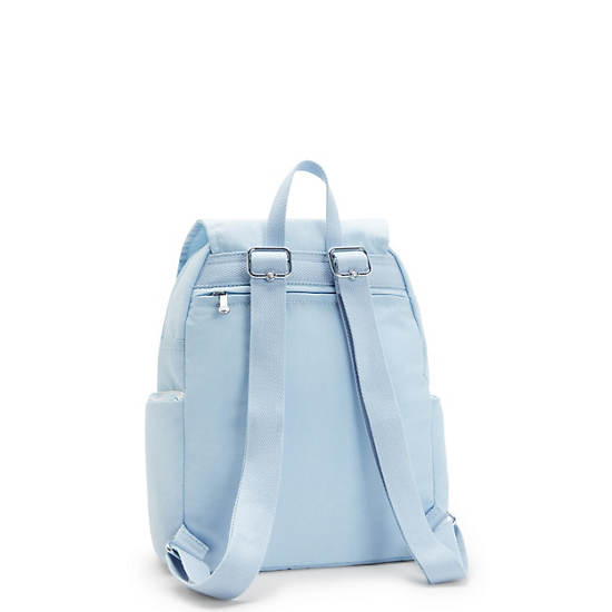 City Zip Small Backpack, Frost Blue, large
