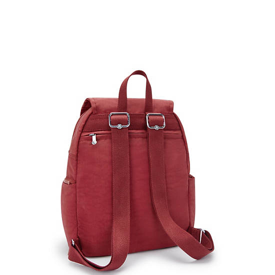 City Zip Small Backpack, Funky Red, large