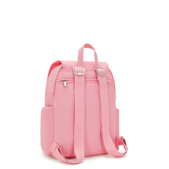 City Zip Small Backpack, Enjoyable Blush, large