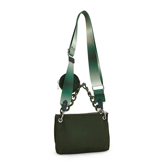 Victoria Tang Kimmie Convertible Crossbody Bag, VT Dark Emerald, large