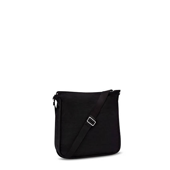 Oswin Shoulder Bag, Black Noir, large