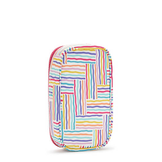 50 Pens Printed Case, Candy Lines, large