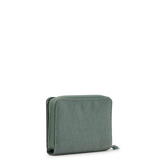 Money Love Small Wallet, Faded Green, large