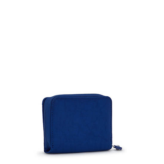 Money Love Small Wallet, Deep Sky Blue, large Money Love Small Wallet, Deep Sky Blue, large