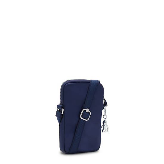 Tally Crossbody Phone Bag, Cosmic Blue, large