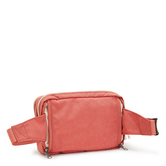 Abanu Multi Convertible Crossbody Bag, Vintage Pink, large