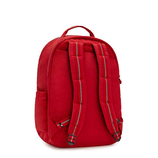 Seoul Extra Large 17" Laptop Backpack, Cherry Tonal, large