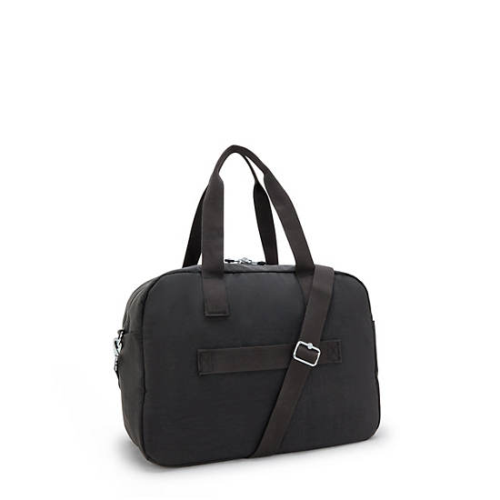 Defea Extra Large Weekender Duffle Bag, Black Noir, large