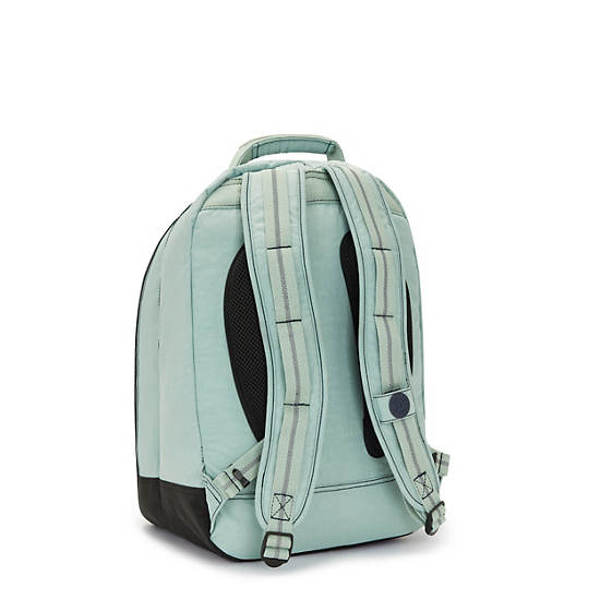 Class Room 17" Laptop Backpack, Sea Green Bl, large