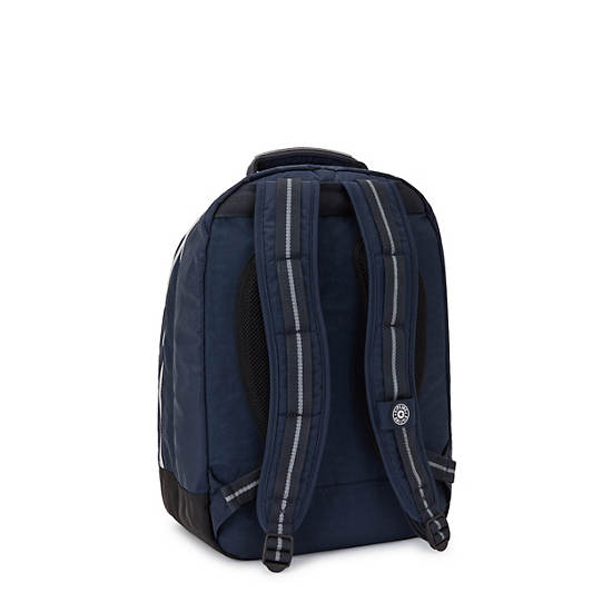 Class Room 17" Laptop Backpack, True Blue Grey, large