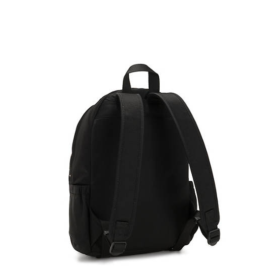 Delia Medium Backpack, Black Noir, large