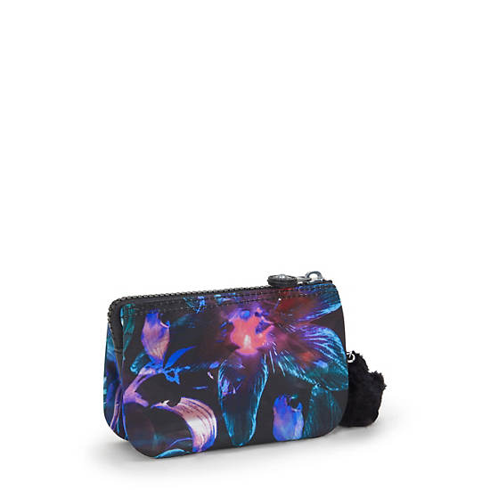 Creativity Small Printed Pouch, Spectral Orchid, large