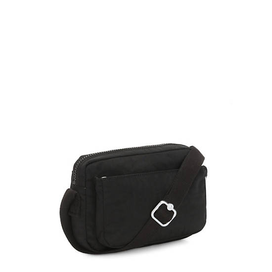 Abanu Crossbody Bag, Black Noir, large