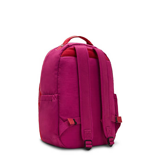 Seoul Large 15" Laptop Backpack, Pink Fuchsia, large