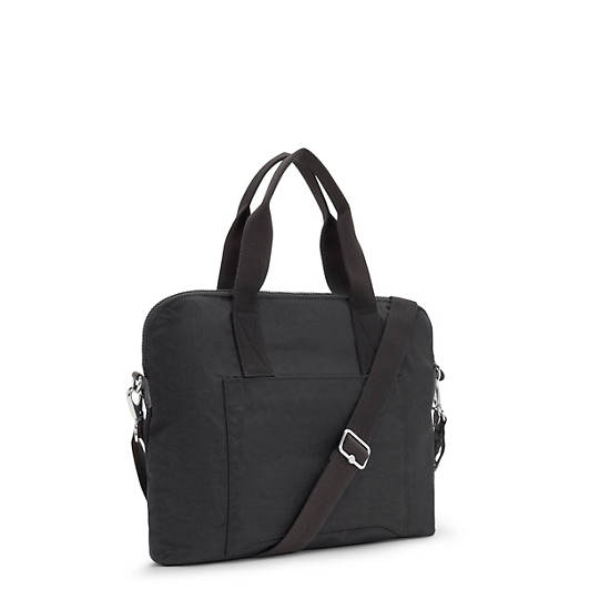 Elsil 15" Laptop Bag, Black Noir, large