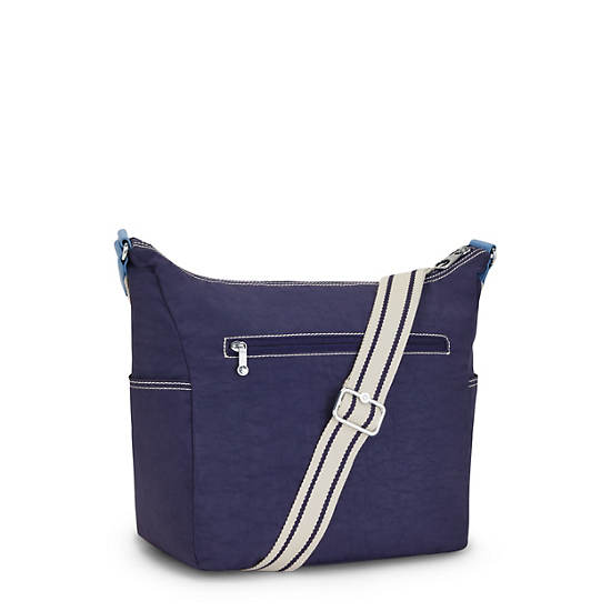 Gabbie New Crossbody Bag, Light Denim Jacquard, large Gabbie New Crossbody Bag, Light Denim Jacquard, large
