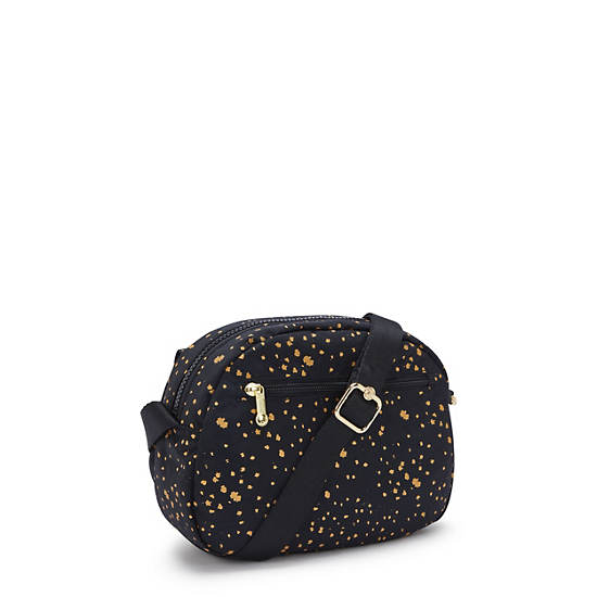 Stelma Printed Crossbody Bag Golden Night M Kipling