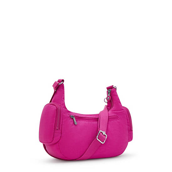 Rikka Small Crossbody Bag, Glowing Fuchsia, large