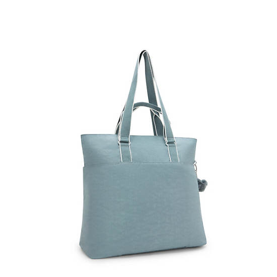 India 16" Laptop Tote Bag, Relaxed Grey, large