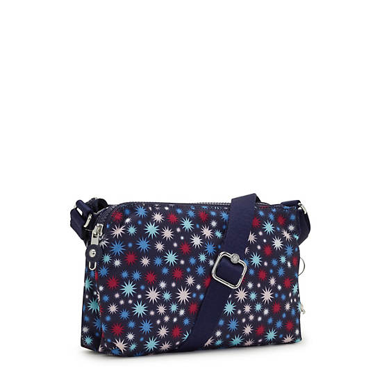 Boyd Printed Crossbody Bag, Resort Navy, large Boyd Printed Crossbody Bag, Resort Navy, large