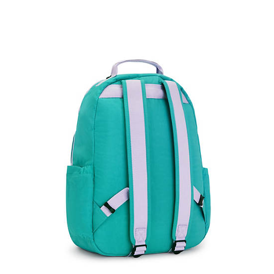 Seoul Large 15" Laptop Backpack, Surfer Green, large