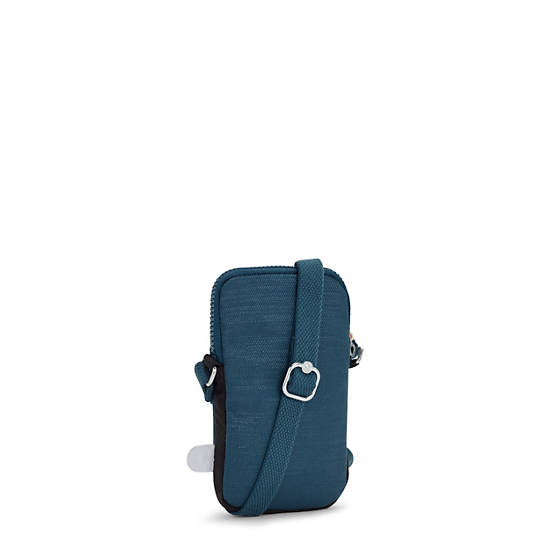Tally Crossbody Phone Bag - Woven Teal | Kipling