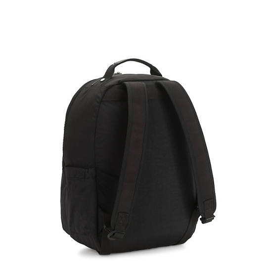 Seoul Large 15" Laptop Backpack, True Black Tonal, large