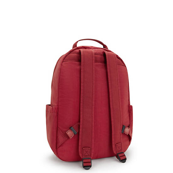 Seoul Large 15" Laptop Backpack, Funky Red, large