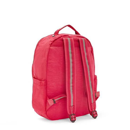Seoul Large 15" Laptop Backpack, Wistful Pink Metallic, large